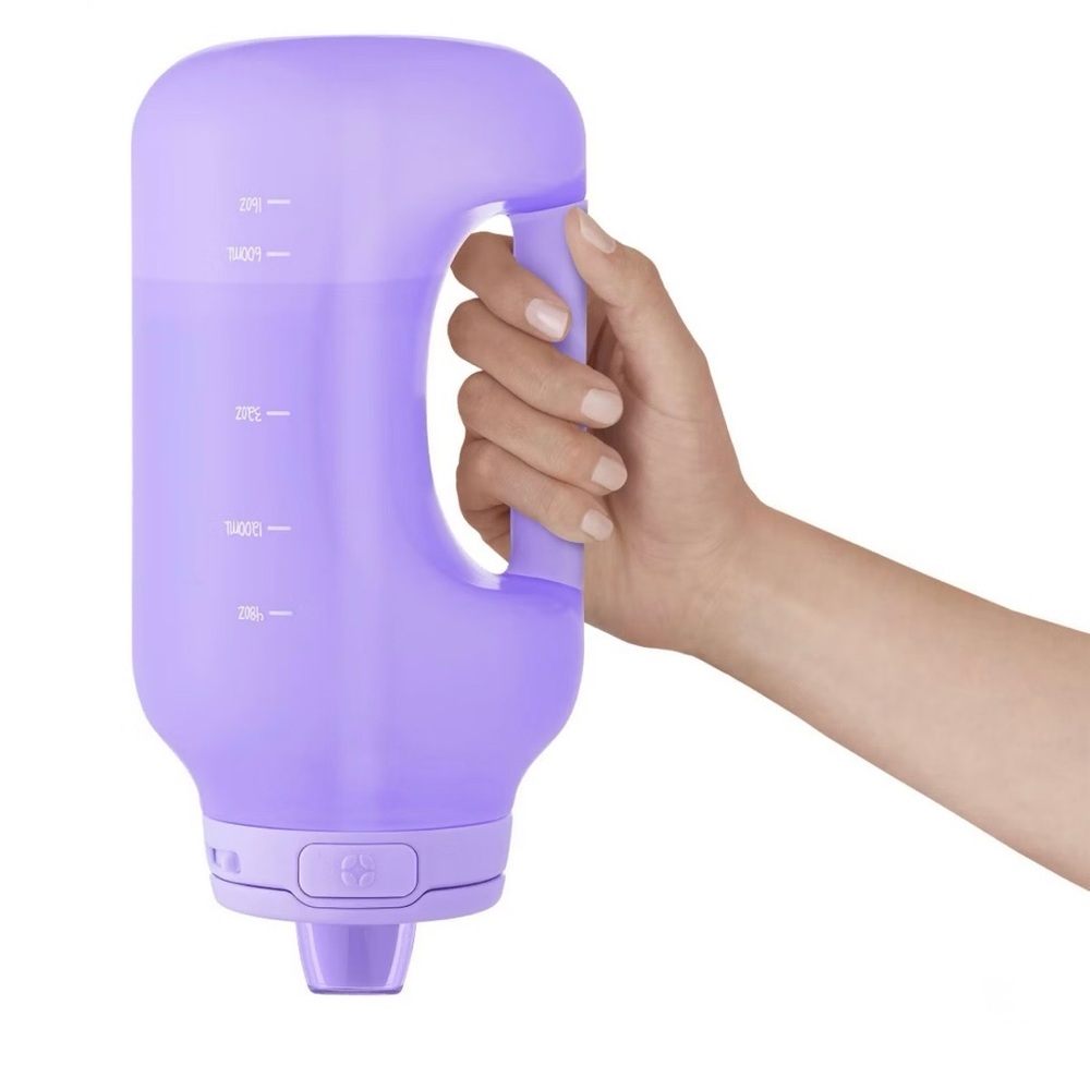 ELLO Hydrate by the Hour Leak-proof Straw Hydrate Translucent Lilac 64 oz. NEW - Picture 12 of 14